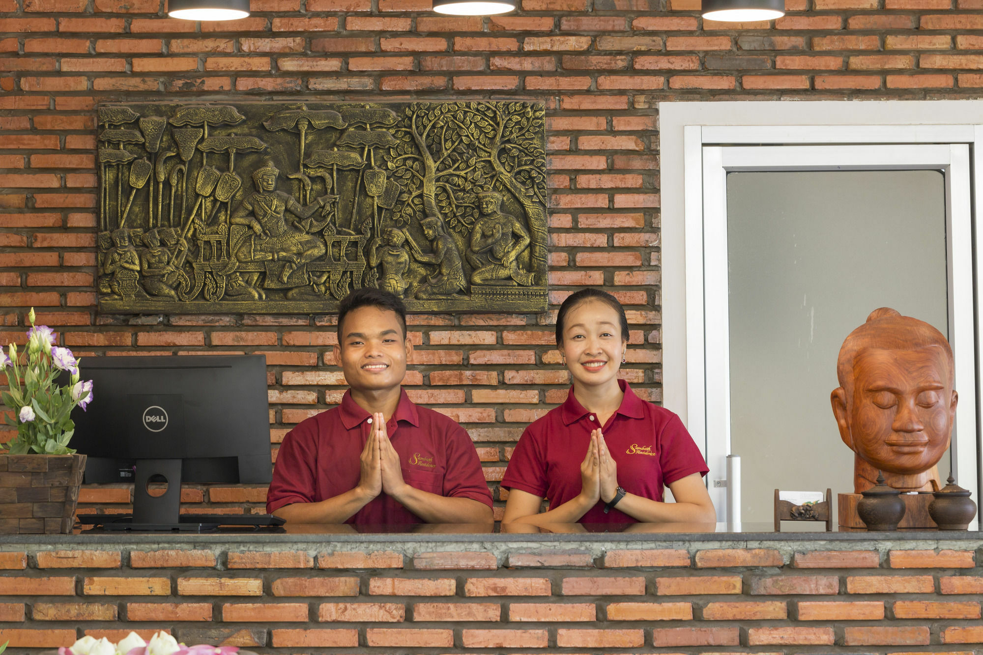 Sambath Residence Siem Reap Bagian luar foto